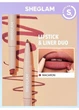 Помада - олівець для губ 2 в 1 Sheglam Glam 101 Lipstick & Liner Duo Rouge A Levres Et Liner Glam 101 Macaron - изображение 2