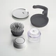 Щетка для мытья посуды с дозатором моющего средства Joseph Joseph Palm Scrub Grey 85005 (01000236) - изображение 9