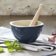 Ступка керамическая с пестиком Emile Henry Kitchen Tools 450 мл синий 970255 (08760063) - изображение 2