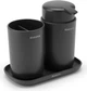 Набор аксессуаров для ванной Brabantia ReNew из 3 предметов графит 280368 (00801020) - изображение 3