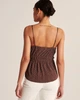 Майка Abercrombie & Fitch AF8218W XS Коричневий - зображення 5