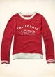 Свитшот женский - свитшот Hollister HC6427W XS Красный - изображение 2