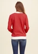 Свитшот женский - свитшот Hollister HC6427W XS Красный - изображение 4