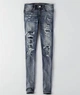 Джинсы Jegging American Eagle AE4720W W27L29 Синий - изображение 2