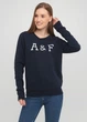 Свитшот женский - свитшот Abercrombie & Fitch AF5654W XS Темно-синий - изображение 1