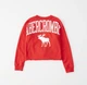 Свитшот abercrombie KIDS AK1137W 122-128 см Красный - изображение 2