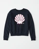Світшот дитячий - світшот abercrombie KIDS AK9369W 122-128 см Темно-синій - зображення 2
