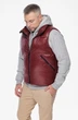 Жилетка чоловіча Abercrombie & Fitch AF9381M XL Темно-червоний - зображення 2