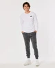 Джоггеры мужские - штаны джоггеры Hollister HC9604M M Темно-серый - изображение 1