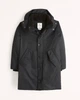 Парка мужская - парка зимняя Abercrombie & Fitch AF9399M L Черный - изображение 2