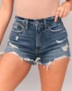 Шорты Abercrombie & Fitch AF9067W W26 Синий - изображение 3
