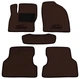 Двухслойные коврики Sotra Premium Chocolate для Ford Focus (mkII) 2004-2011 (ST 06900-CH-Choco) - изображение 1