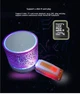 Портативна бездротова Bluetooth mini колонка 3W Black - зображення 7