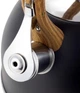 Чайник Kamille Whistling Kettle Black 2.5л из нержавеющей стали со свистком (черный) - изображение 3