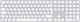 Клавиатура беспроводная Apple Magic Keyboard with Touch ID UA Bluetooth/USB White (MXK73UA/A) - изображение 1