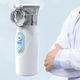 Інгалятор (Небулайзер) Портативний з маскою Mesh Nebulizer М2 100 KHZ ультразвуковий для дітей та дорослих ручний з насадками Білий - зображення 6