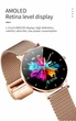 Смарт-часы LEMFO T8 Gold AMOLED дисплей, пульсоксиметр, тонометр, 2 ремешка - изображение 7