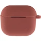 Силиконовый футляр для наушников AirPods 3 Коричневый / Brown - изображение 2