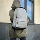 Стильний сірий міський рюкзак 18 л Town Style grey - зображення 3