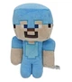 Детская игрушка из игры Minecraft (Майнкрафт) Стив Steve Mojang 18 см (Happy Explorer Diamond Steve) Голубой - изображение 1