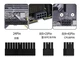 Набор Кабелей 4шт удлинителей питания GPU / CPU / ATX 30 см 24 -24/ 8-8 PIN в изоляции Белый - изображение 7