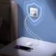 Мережевий зарядний пристрій Type-C+Type-C з швидкою зарядкою GaN5 Fast Charger Pro 40W блок живлення Black, Baseus (CCGP180101) - зображення 8