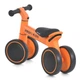 Біговел (велобіг) дитячий чотириколісний PROFI KIDS MBB 1014-5 з піно колесами EVA 7", Чорно-жовтогарячий - зображення 7