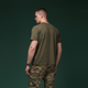 Комплект футболок Basic Military T-shirt. Чорний - Олива. Розмір S - зображення 7