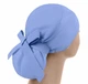 Медицинская шапочка женская PonyTopHat универсальная Голубая - изображение 1
