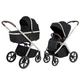 Коляска универсальная Carrello Vector CRL-6550 2в1 Pearl Black - изображение 3