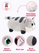 Подарочная игрушка"Котик лежебока" (PUFK1_SU) - изображение 8