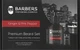 Подарунковий набір для догляду за бородою - Barbers Premium Beard Set Ginger & Pink Pepper Barbers (b/shm/250ml + oil/30ml) (1278740-139548) - изображение 1