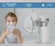 Інгалятор (Небулайзер) Портативний з маскою Mesh Nebulizer ZH-N3 ультразвуковий для дітей та дорослих ручний з насадками Білий - зображення 2