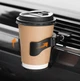 Автомобільний універсальний підсклянник на дефлектор BewyCup, чорний - зображення 2