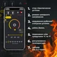 Устілки з підігрівом на акумуляторах 3000 mAh, керування з телефону р.41-46 Baesan SP-XJ19 (4013952) - зображення 4