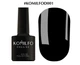 Гель-лак KOMILFO Deluxe Series №D001 (чорний) 8 мл - изображение 1