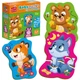 Дитячі пазли Vladi Toys VT1722-26 Лісові звірі 8 картинок Різнобарвний (89354) - зображення 3