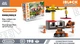 Конструктор "Буд майданчик з краном" KH53/003/2 Build & create Mini construction site IBLOCK, 198 деталей, в коробці (6904668697449) - зображення 5