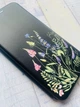 Чехол-книжка с рисунком для Samsung Galaxy A52 (A525) Чёрный :: Цветочная идиллия (принт 382) - изображение 4