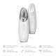 Энерджайзер для глаз GESKE Warm&Cool Eye Energizer 6в1 white - изображение 6