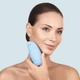 Очищающая щетка для лица GESKE Sonic Thermo Facial Brush&Face-Lifter 8в1 aquamarine - изображение 3