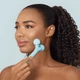 Электронный ультразвуковой ролик для лица GESKE Sonic Facial Roller 4в1 turquoise - изображение 3