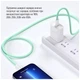 Дата кабель USB-C to USB-C 1.0m 60W 3.0А green ColorWay (CW-CBPDCC061-G) - зображення 11