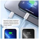 Дата кабель USB-C to USB-C 1.0m 60W 3.0А blue ColorWay (CW-CBPDCC061-BL) - изображение 10
