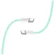 Дата кабель USB-C to USB-C 1.0m 60W 3.0А green ColorWay (CW-CBPDCC061-G) - зображення 5
