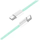Дата кабель USB-C to USB-C 1.0m 60W 3.0А green ColorWay (CW-CBPDCC061-G) - зображення 4