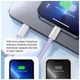 Дата кабель USB-C to USB-C 1.0m 60W 3.0А purple ColorWay (CW-CBPDCC061-PU) - зображення 12