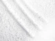 Ткань Гипюр стрейч Классика двухсторонний фестон , белый, пог. м. (г0203, 71337, к1) - изображение 1