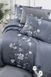 Турецька постільна білизна First Choice Cotton Satin Evan Indigo полуторна - зображення 2