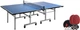 Тенісний стіл Joola Transport Blue (11271) (930936) + Набір для настільного тенісу Joola Duo Pro 2 Bats 3 Balls (54821) у подарунок! - зображення 1
